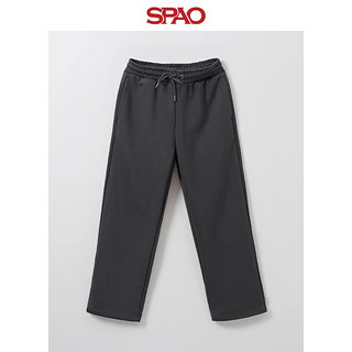SPAO韩国同款2024年春季男女同款休闲宽松运动长裤SPMTE23C03 浅粉色 L