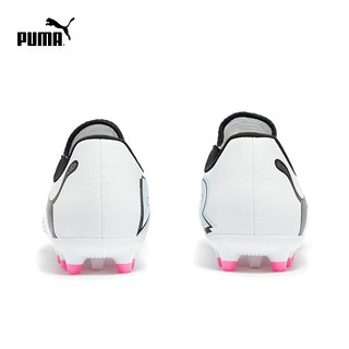 彪马（PUMA）儿童人造草坪足球鞋短钉 FUTURE 7 PLAY MG 107736 白-黑色-粉-01 32