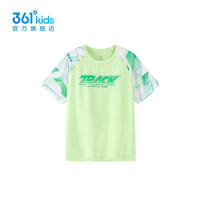 361°【商场同款】童装童针织衫2024年新款中大童T恤 绿精灵 175cm