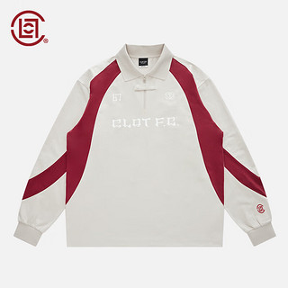 CLOT CLOTTEE by CLOT拼接长袖polo衫 CLOT F.C.系列 陈冠希主理