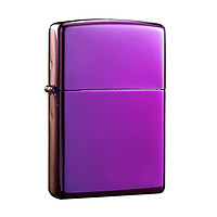 ZIPPO 之宝 打火机正版 经典紫冰24747光板机 美国芝宝煤油防风520礼物