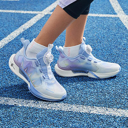 ANTA 安踏 追风6.0校园竞训跑鞋女童运动鞋春夏透气网面中大童专业跑步鞋