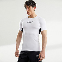 ANTA 安踏 短袖紧身衣男夏季速干透气健身跑步男士训练运动T恤