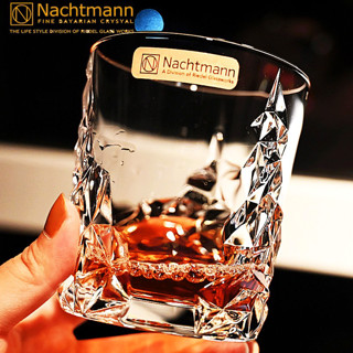 奈赫曼（NACHTMANN）德国水晶玻璃创意威士忌杯洋酒杯啤酒杯家用茶水杯子酒具套装 冰雕威士忌杯380ml/单只