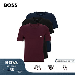 BOSS（服装） BOSS男士春夏棉质平纹针织休闲短袖T恤 973 EU:L