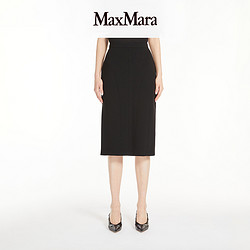 Max Mara 麦丝玛拉 MaxMara2024早春新品女装黑色高腰修身铅笔裙6101024106