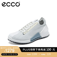 爱步（ECCO）BIOM 2.0男士运动鞋 轻盈透气跑步鞋牛皮户外休闲鞋男 健步800684 白色80068450874 40