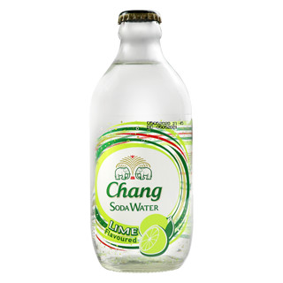 希同 现货泰国泰象品牌苏打水玻璃瓶chang气泡水原味进口325ml*24瓶