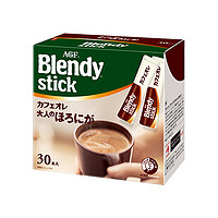 AGF Blendy速溶三合一咖啡拿铁咖啡30条装