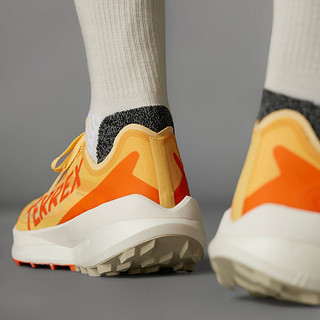 adidas AGRAVIC SPEED防滑耐磨大速飞星越野跑鞋男阿迪达斯TERREX 黄色/橙色 42