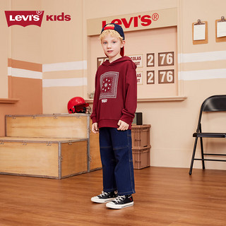 LEVI'S儿童童装卫衣LV2332247GS-005 赤霞红 160/76