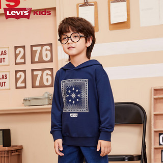 LEVI'S儿童童装卫衣LV2332247GS-005 深靛蓝 140/68
