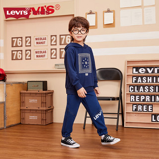 LEVI'S儿童童装卫衣LV2332247GS-005 深靛蓝 150/72