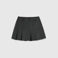 Gap 盖璞 女士纽扣百褶裙百搭半身裙 464949