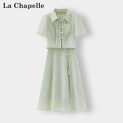 La Chapelle 拉夏贝尔 新中式连衣裙 4HWLCLY049