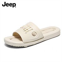 Jeep 吉普 2023年夏季户外时尚休闲居家沙滩浴室防滑凉拖拖鞋TX085