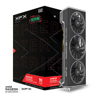 讯景（XFX）AMD RADEON RX 6750 GRE 10GB 海外版 +AMD 锐龙5 7500F处理器