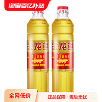 金龙鱼 黄金比例调和油400ml*2 食用油家用烹饪植物油营养健康瓶装