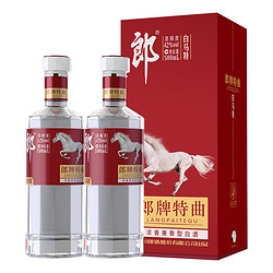 LANGJIU 郎酒 白马特 特曲浓酱 兼香型白酒  42度 500mL 2瓶 赠礼品袋