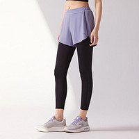 ANTA 安踏 瑜伽裤女士裤收腹显瘦紧身长裤跑步训练运动裤子女