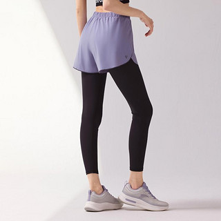 ANTA 安踏 瑜伽裤女士裤收腹显瘦紧身长裤跑步训练运动裤子女