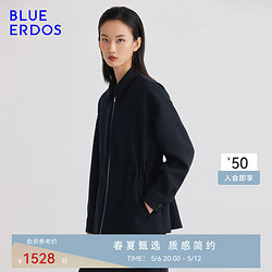 BLUE ERDOS 女装春夏户外风通勤简约腰部抽绳设计感外套