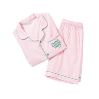 SPAO韩国同款24年春夏女士哈利波特联名短袖家居服套装SPPPE25U07