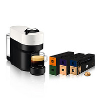 NESPRESSO 浓遇咖啡 Vertuo Pop系列 咖啡胶囊机 含60颗黑咖啡胶囊