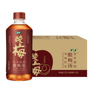 怡宝至本清润 酸梅汤 饮料 450ml*15瓶/整箱装饮料 450mL 15瓶