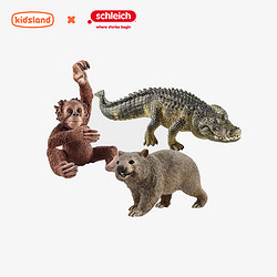 Schleich 思乐 野生动物仿真模型儿童玩具小熊猫鳄鱼猩猩考拉正版