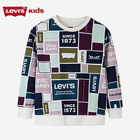LEVI'S儿童童装卫衣LV2332081GS-001 糖果白 130/64