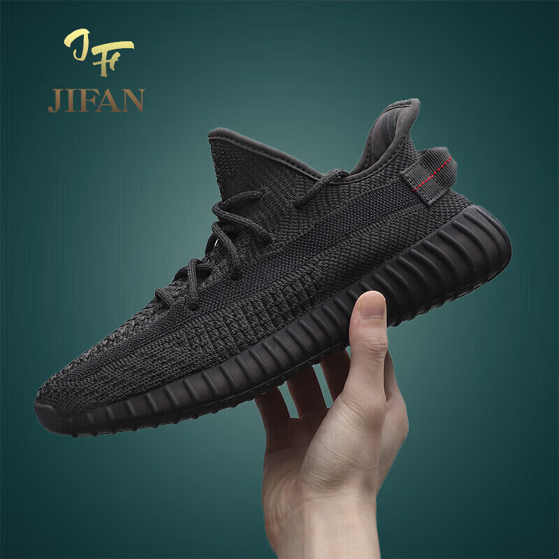  JIFAN/迹繁 透气 男士运动鞋  黑天使（店长） 42