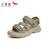 红蜻蜓 RED DRAGONFLY沙滩凉鞋2024夏季舒适男鞋魔术贴户外运动休闲鞋 WLT24009