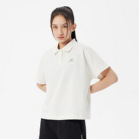 new balance NB官方正品女款夏運動休閑翻領短袖POLO衫5FD24062