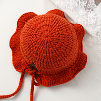 菲菲姐家 手工diy编织婴儿宝宝帽子孕妇打发时间制作针织木耳帽冬