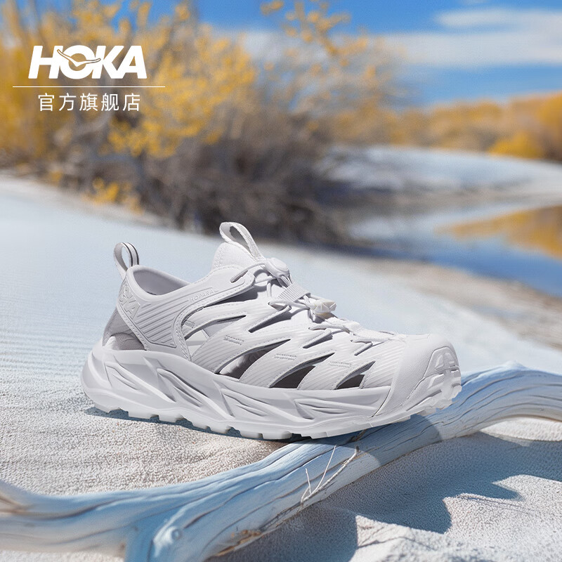 男女款夏季溯溪鞋霍帕拉 HOPARA「OG」透气舒适新款 白色 / 白色