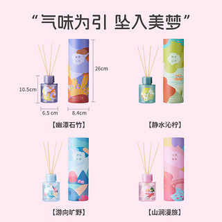 名创优品（MINISO）游园惊梦系列无火香薰静水沁柠室内卧室空气清新剂香氛120mL