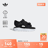 adidas 阿迪达斯 360 SANDAL 3.0 I休闲凉鞋男婴童阿迪达斯官方三叶草 黑/蓝 25.5(150mm)