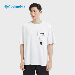 Columbia 哥倫比亞 戶外男子UPF50防曬防紫外舒適透氣圓領短袖T恤