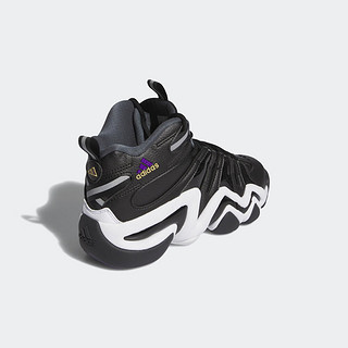 adidas CRAZY 8 J经典篮球运动鞋男大童阿迪达斯官方三叶草ID6189 黑 3