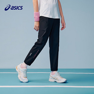 asics亚瑟士童装2024年夏季运动裤儿童假两件裤子 001黑色 165cm