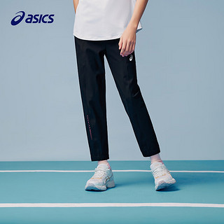 asics亚瑟士童装2024年夏季运动裤儿童假两件裤子 001黑色 140cm