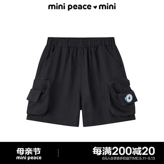 MiniPeace太平鸟童装夏新幼童休闲中短裤F3GCE2413