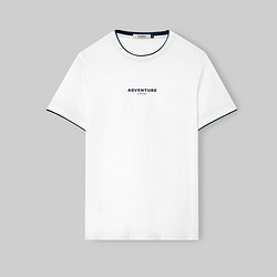 Hieiika 海一家 经典圆领短T2024年夏季男士透气舒适短袖T恤