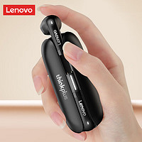 Lenovo 联想 thinkplus TW60 蓝牙耳机真无线 智能降噪游戏运动音乐耳机 通用华为苹果小米oppo手机 黑色