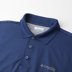 Columbia 哥伦比亚 男户外清爽舒适透气弹力翻领速干短袖POLO衫