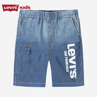 LEVI'S儿童童装短裤LV2412121GS-003 河床蓝 140/60