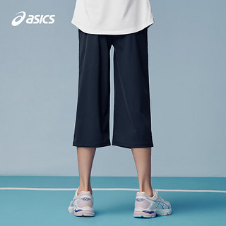 asics/亚瑟士童装2024年夏季新款女童打底裤大弹力运动裤