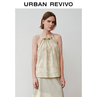 UR2024夏季新款女装时尚新中式风清冷感串珠吊带衫UWH240068