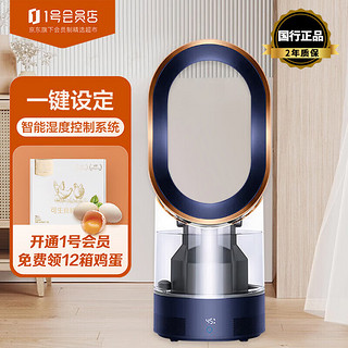 dyson 戴森 加湿器 杀死99.9%的细菌喷射细腻水雾整屋循环 AM10普鲁士蓝 1号会员店